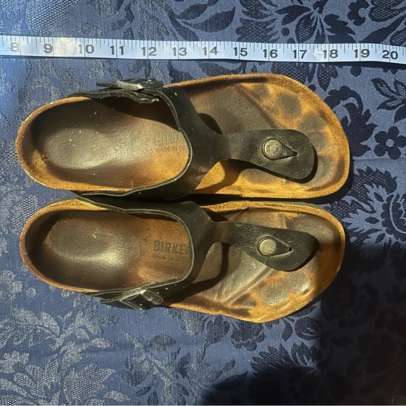 * Birkenstock Gizah black 38 women's - Picture 7 of 12